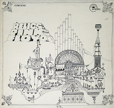 PINK FLOYD - Relics (Germany 1st Release) album front cover